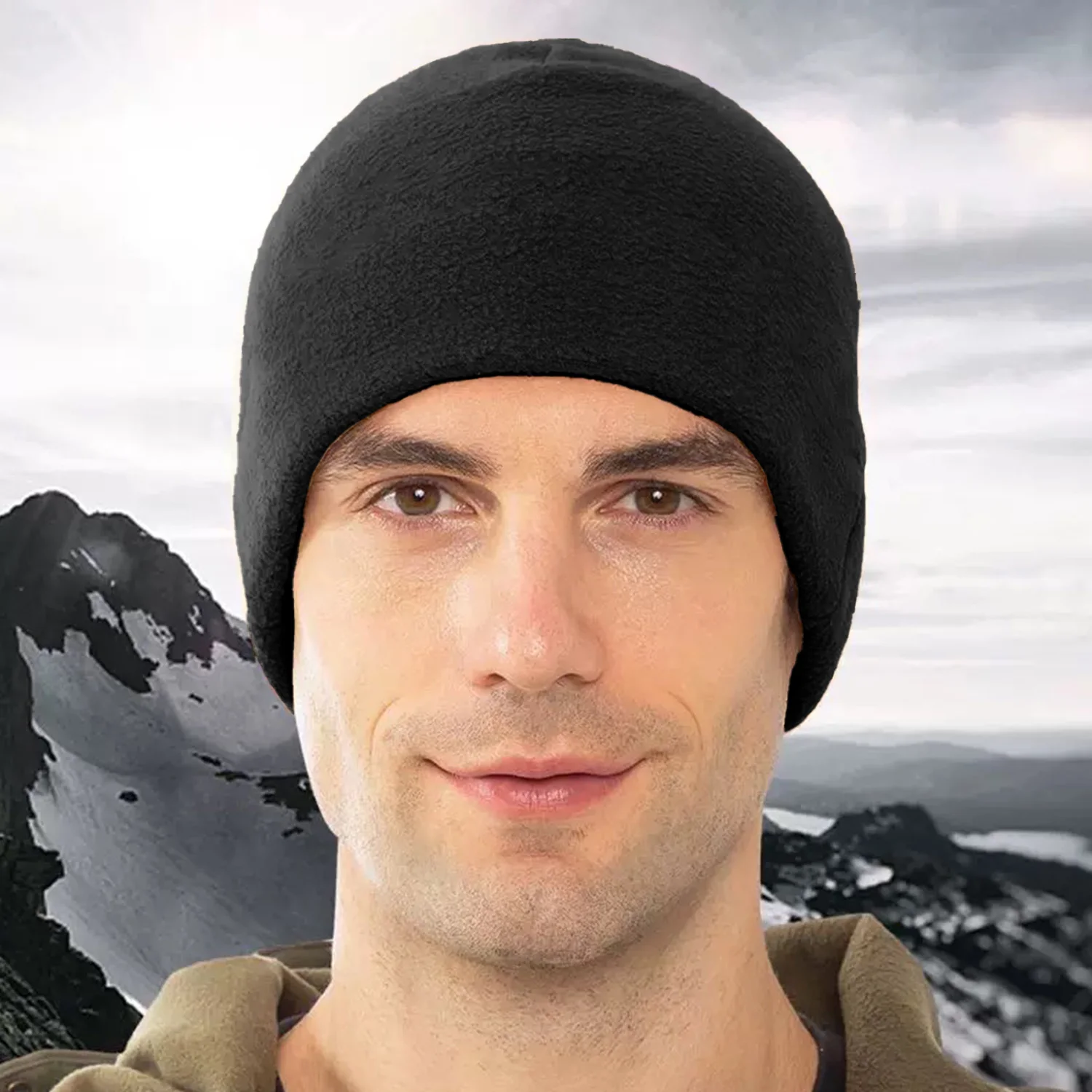 Otoño Invierno correr cálido sombrero suave deportes al aire libre gorras estiramiento Snowboard gorros esquí senderismo ciclismo sombreros hombres mujeres gorra