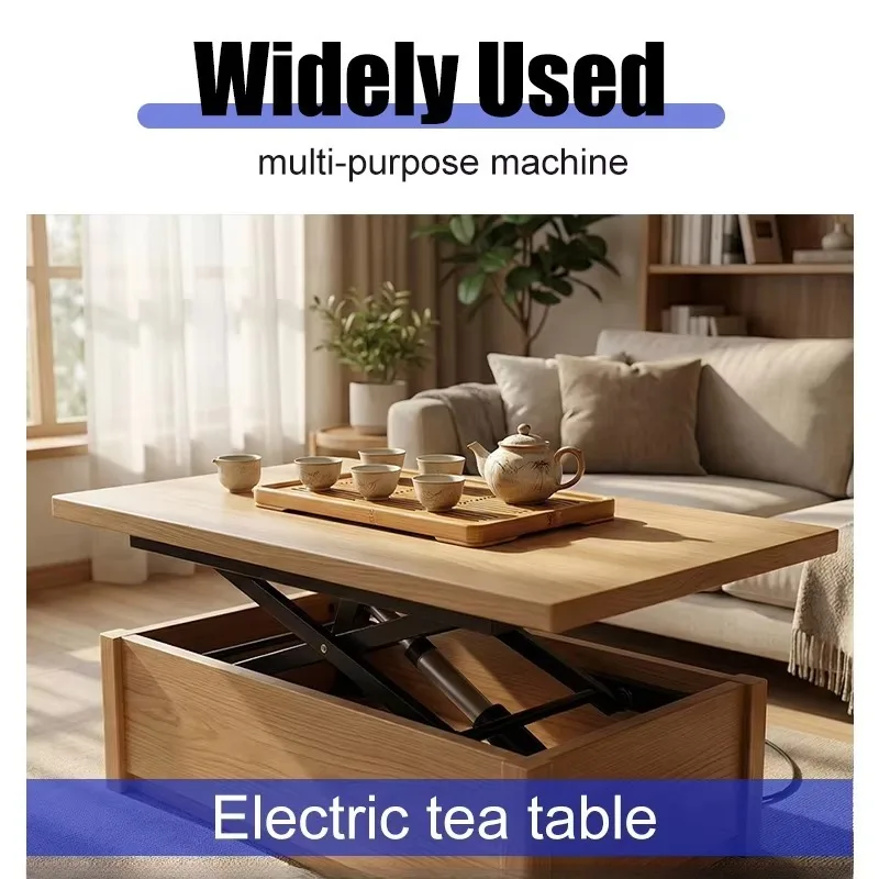 Remote Control Electric Lift Table Bracket Scissor Type Lifting Platform Height Adjustable Heavy Duty Stable Lifter StandDurable view 6