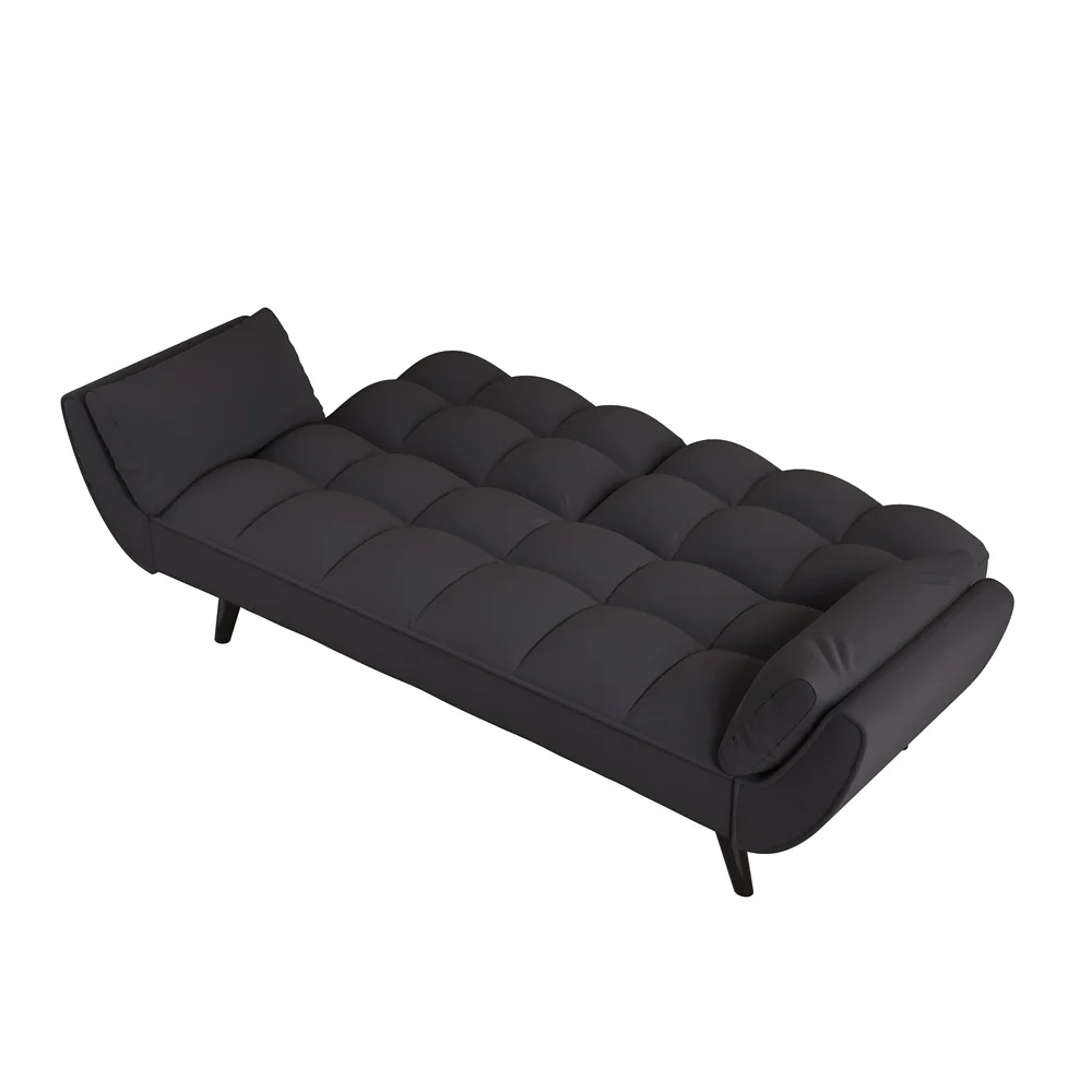 #￥Custom Sleeper Sofa Soft Two Armrests Fit Apartment Bedroom Small Space Living Room Lounge Convertible Sofas Bed for Indoor