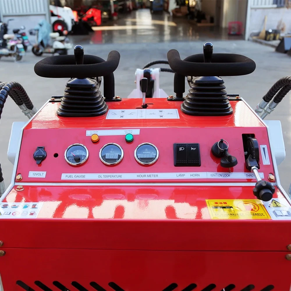 تخصيص جرافة ذات عجلات الأرض الديزل المنزل استخدام جرافة انزلاقية صغيرة محرك كوبوتا المستخدمة/جديد محمل مسار صغير يورو 5 تخصيص