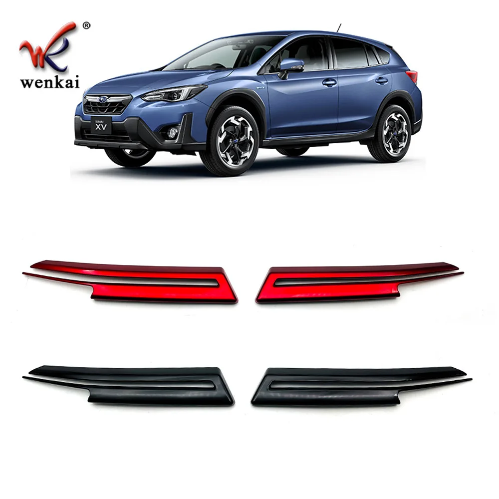 

Car Front Grill Grille Cover Decorative Trim Strips Mouldings For Subaru XV/Crosstrek 2021 2022 2023