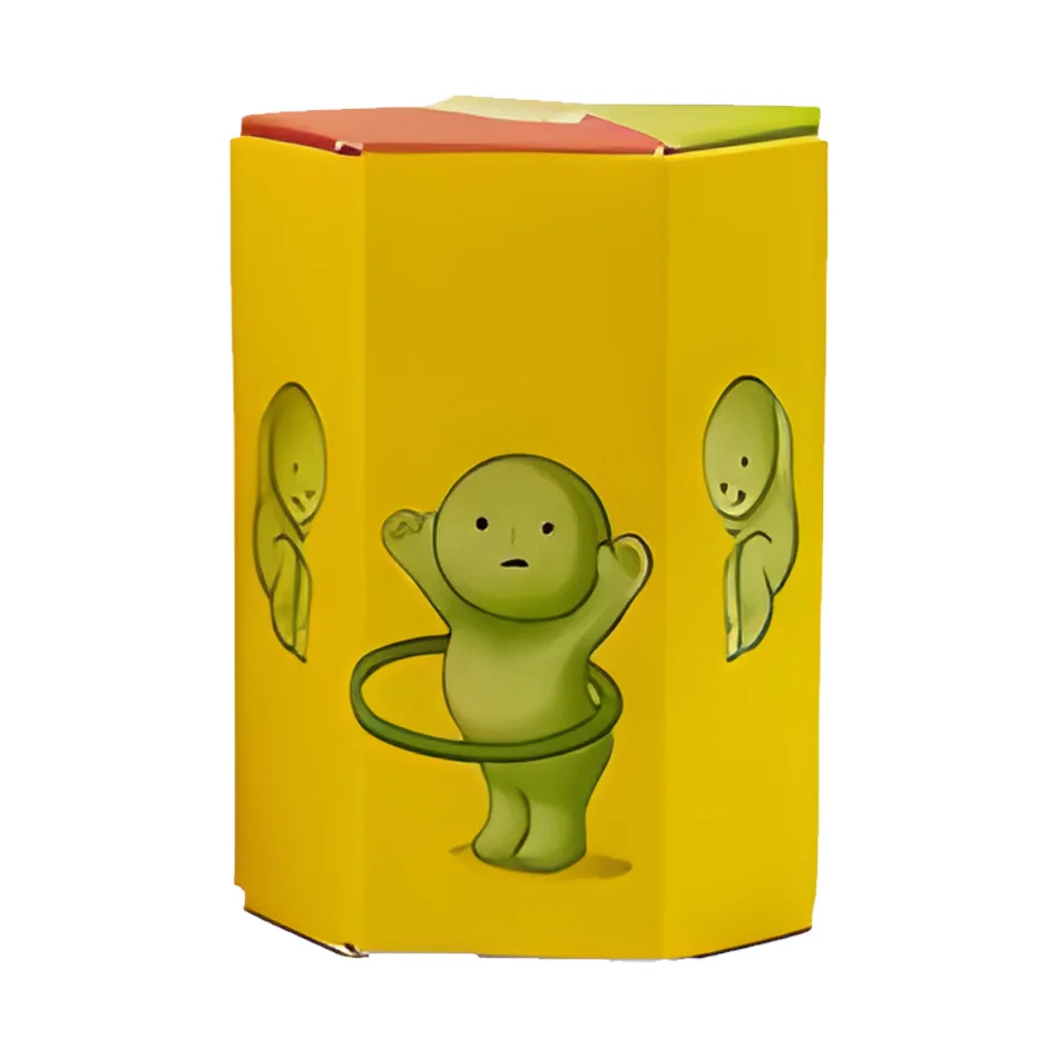 Mehrteilige Serie Leuchtende Grüne Puppen Blind Mystery Box Actionfiguren Dekoration Desktop-Modell Spielzeug für Überraschungsgeschenke – Detail 13