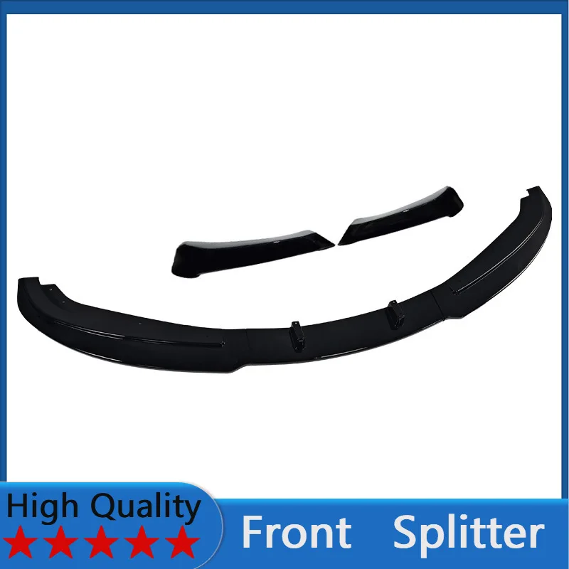 

For BMW 3 Series Standard E90 2005-2008 MP Style Front Splitter Bumper Lips Spoiler Body Kit Accessories 5pcs