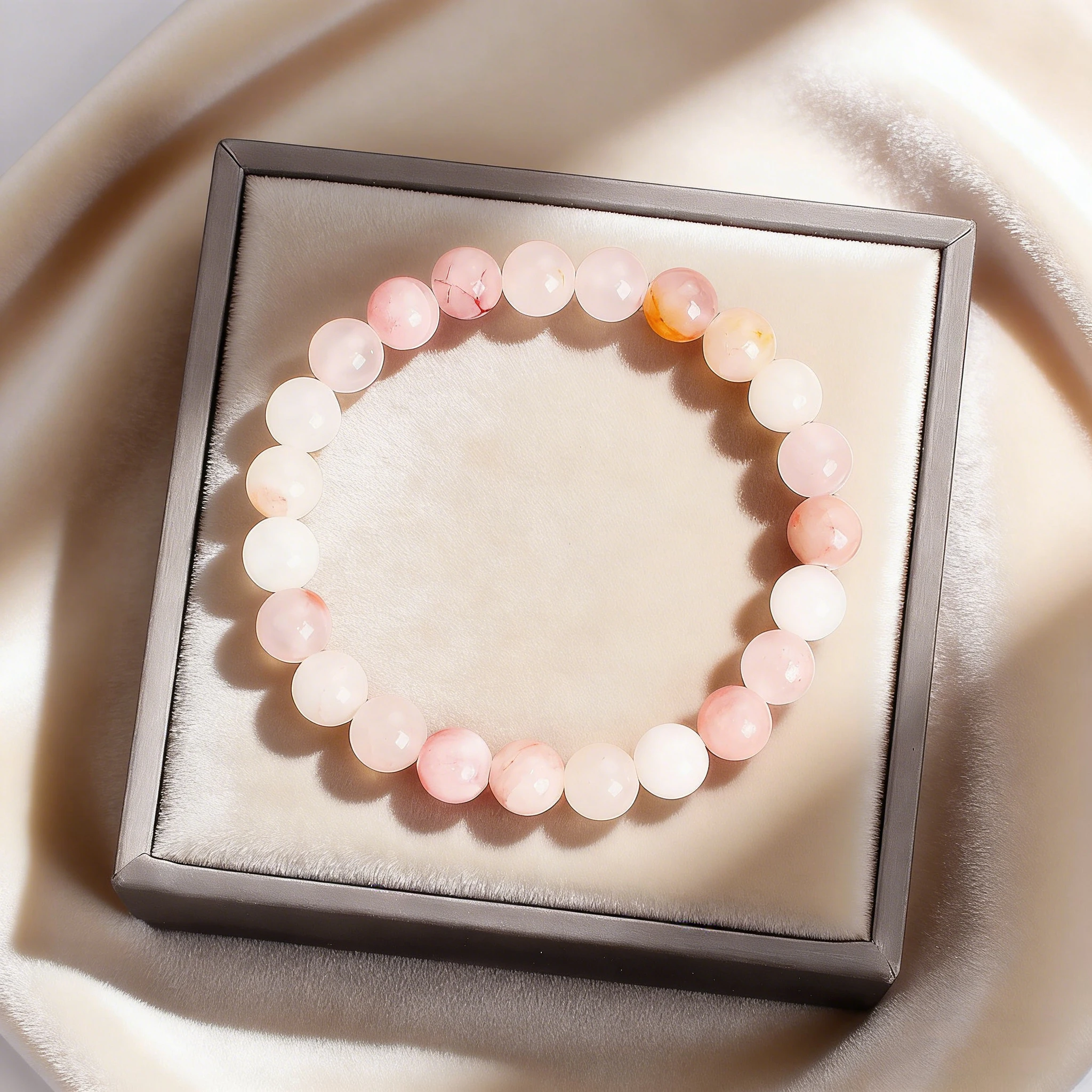 Natürliches Morganit-Armband,  – Gemstone Bracelet Healing Bewertung und Preis