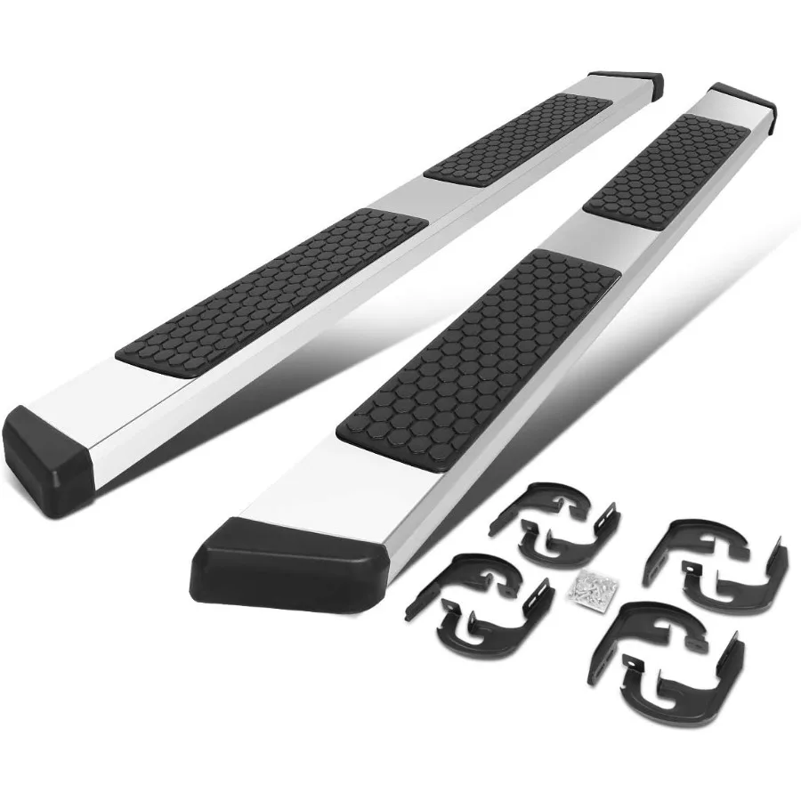 

Сотовые подножки, совместимые с Ford F150 2004 года, сверхудлиненная кабина из нержавеющей стали, боковые подножки Nerf Bars 5,5 Ste