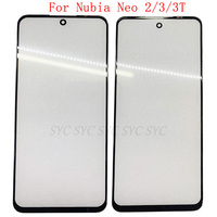 Front Outer Glass Lens Touch Panel with OCA For ZTE Nubia Neo 2 3 3T Glass Lens Repair Parts