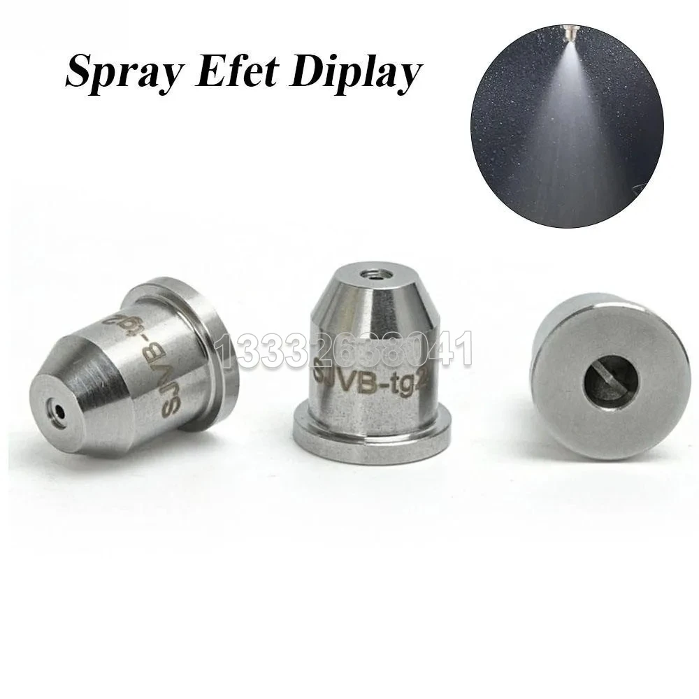 Discount TP Atomization Nozzle Stainless Steel Solid Cone Spray Nozzle Industrial Dust Removal Cleaning Cooling Humidification