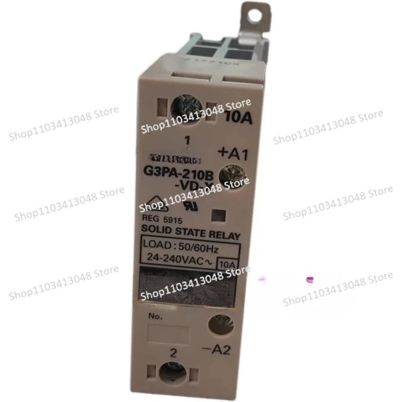 G3PA-210B-VD-X أصلي أصلي دليل السكك الحديدية نوع مرحل الحالة الصلبة (يمكن استبدال G3PA-210B-VD) 10A 5-24VDC DC5-24V