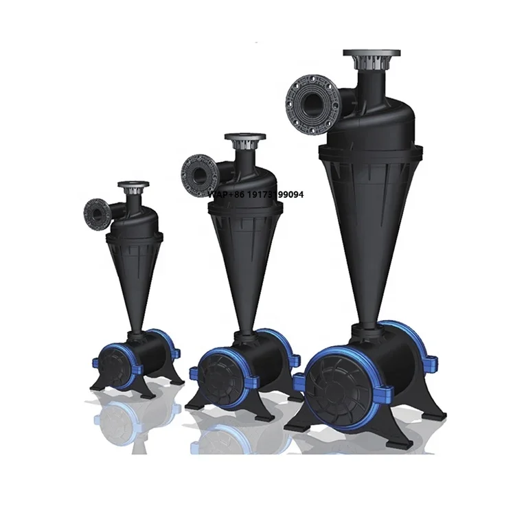 

Высокочистый 3-дюймовый нейлоновый центробежный фильтр для песка и камней для систем орошения ферм