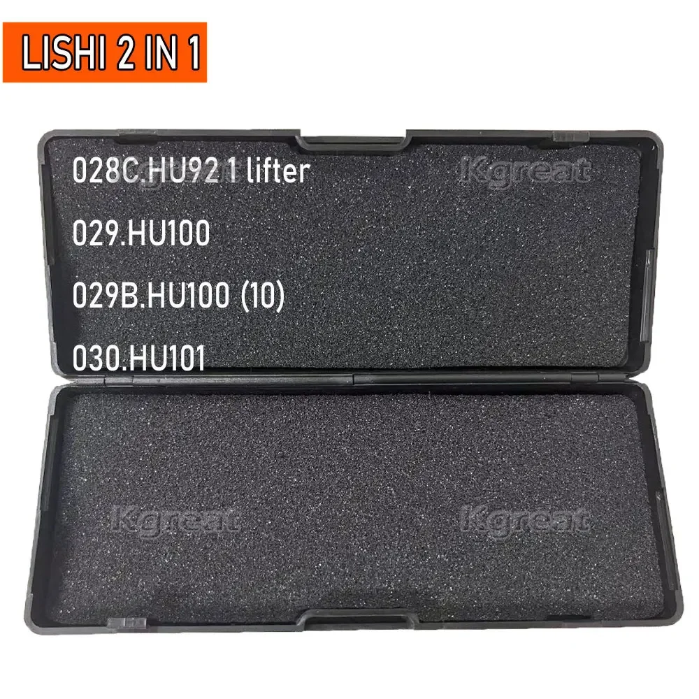 018-030 Lishi 2 in 1 BYD01 BYD01R BYDF0 HU43 HU49 HU46 HU56 HU58 HU64 HU66 HU83 HU87 HU92 HU100 HU100(10) HU101 Locksmith Tools