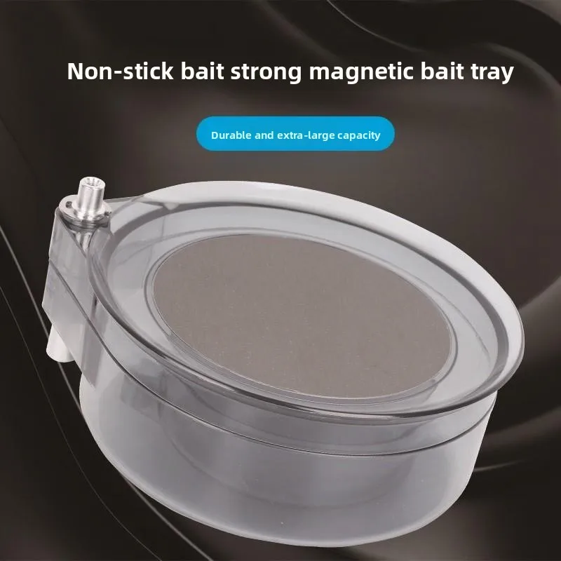 

Новый полностью магнитный удобный контейнер для приготовления приманок, универсальный ящик для наживки, сильная магнитная пластина для фиксации приманки, рыболовные снасти