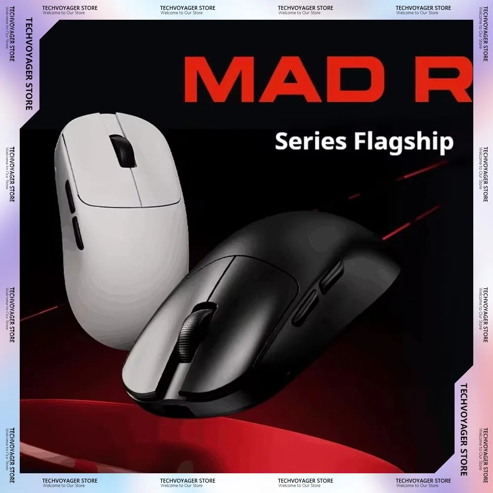 VGN MAD R MAJOR Gaming Mouse 8K PAW3950 Sensor Light Weight Low Latency 36g FPS Wireless Mouse Customize PC Gamer E-sports Gifts