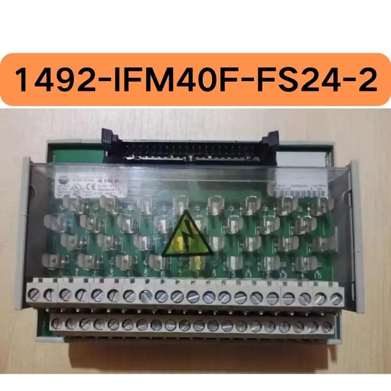 The second-hand 1492-IFM40F-FS24-2 terminal module tested OK and its function is intact