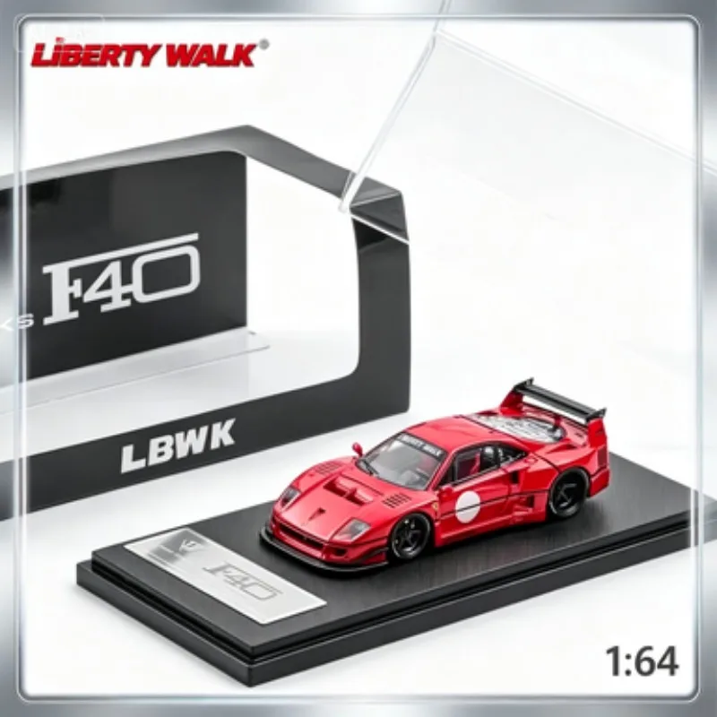 liberty-walk-1-64-super-sports-car-f40-cast-alloy-model-adult-high-end-static-collection-piece-festival-creative-gift