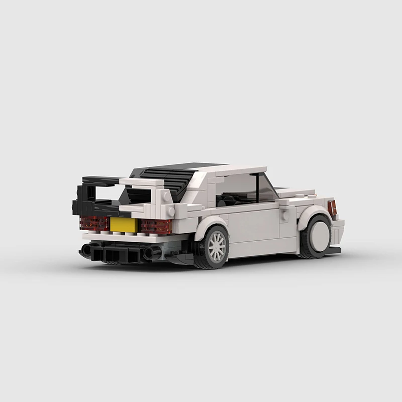 Moc carro clássico velocidade campeões super corrida f1 veículo modelo bloco de construção corrida rally brinquedo cidade técnica