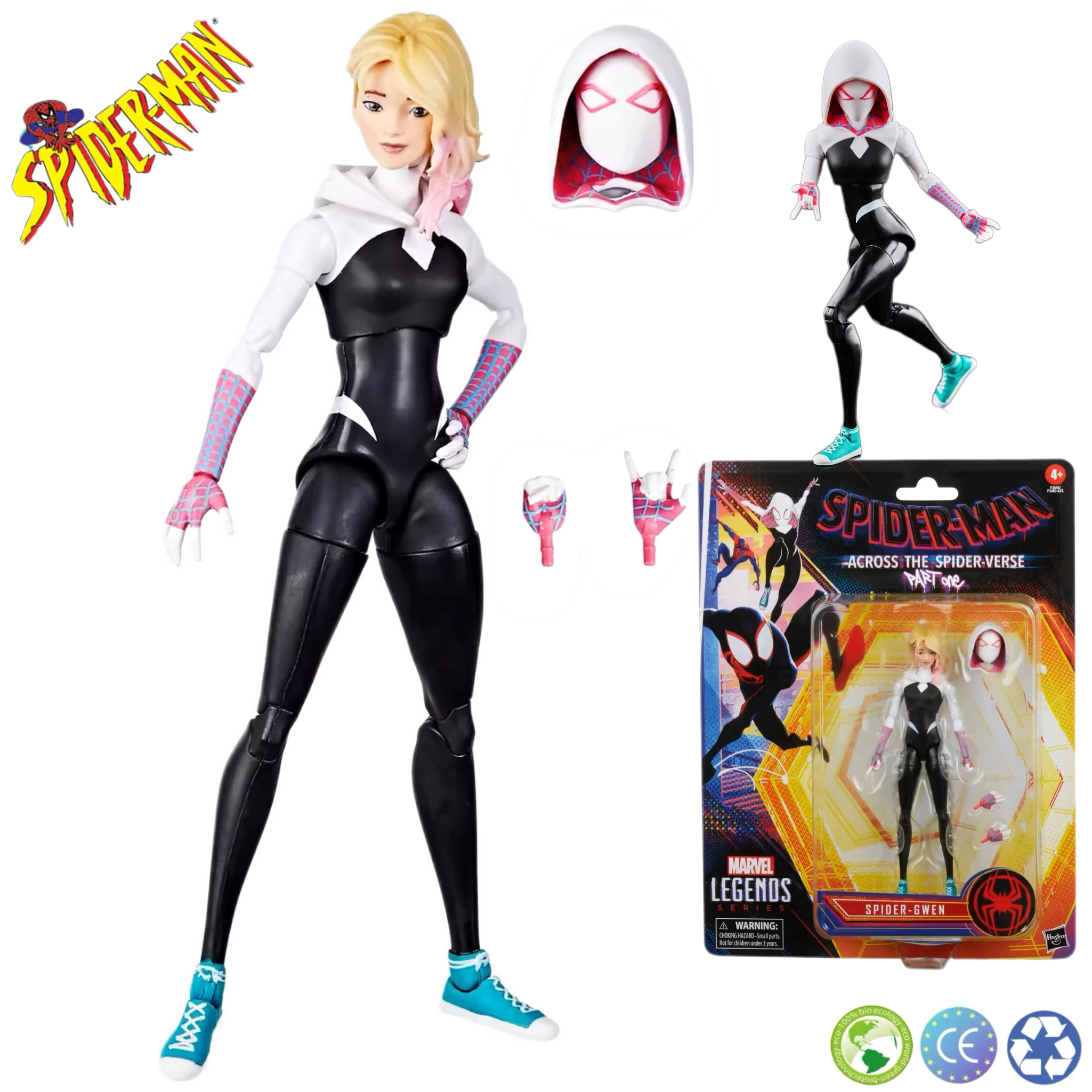 

ML Legends Series Spider-Gwen 6-Inch-Scale Original Action Figures Anime Collectible Model Toys F3848 Halloween gift