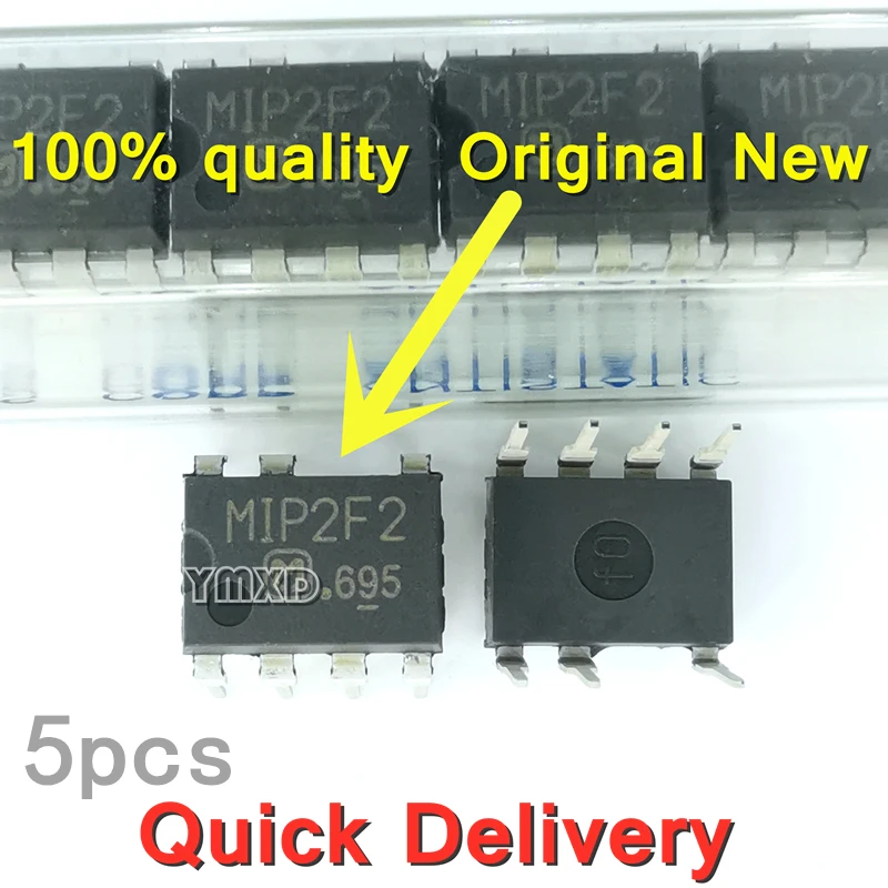 5pcs/lot 100%Original New MIP2F2 MIP2F20MSSCF DIP-7 Power Management Chip Best Quality In Stock