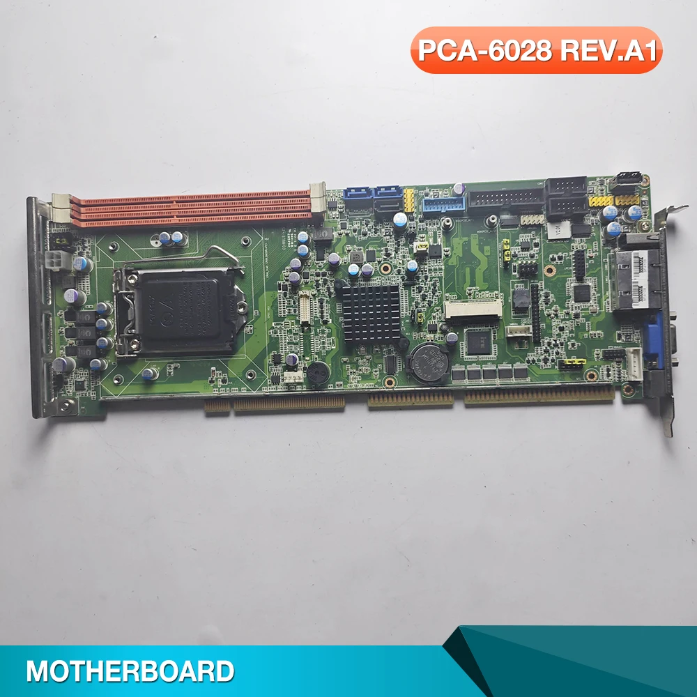 Per Advantech PCA-6028 REV.A1 scheda madre di controllo industriale PCA-6028G2 doppia scheda di rete