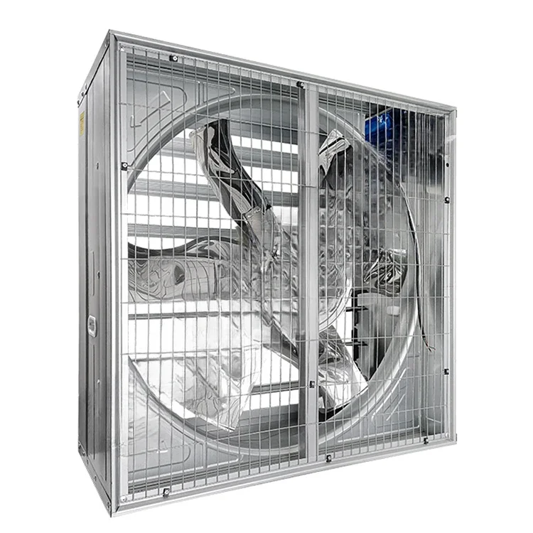 Hot Sales 44 Inch 5000 Cfm Metal 6 Iron Blades Ventilation Factory Chicken House Exhaust Fan Industrial Solar Attic Exhaust Fan