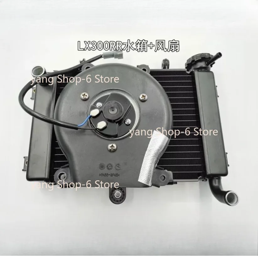 For VOGE 300RR Motorcycle Water Tank LX300GS-A300RR Radiator Water Tank Fan Radiator Water Tank Original Accessories