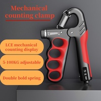 2025 New 5-100kg Grip Strength Gym Wrist Expander Hand Strengthener Adjustable Muscle Recovery Fitness Hand Strength Exercise