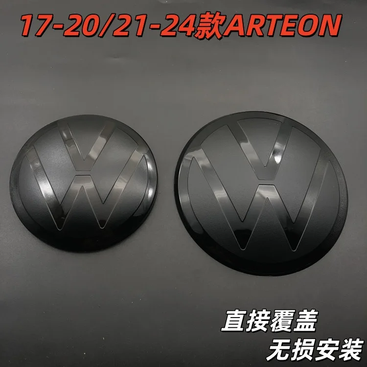 for-the-arteon-car-model-of-volkswagen-the-rear-logo-stickers-in-black-color-are-added-to-cover-the-original-logo