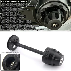 For BMW R1200GS Adventure R1250GS HP R9T R NINE T HP2 Axle Protection Crash Pad Hub Cover Final Drive Housing Slider Protector
