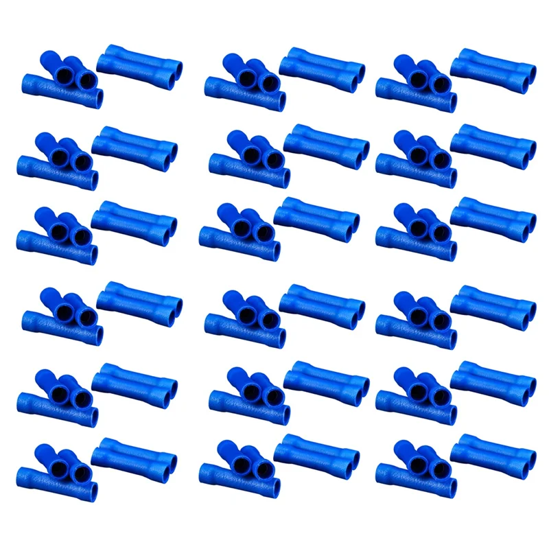 

A36T-1000PCS Cold Press Terminal Long Blue Fully Insulated Intermediate Connector BV2 Intermediate Connection Terminal