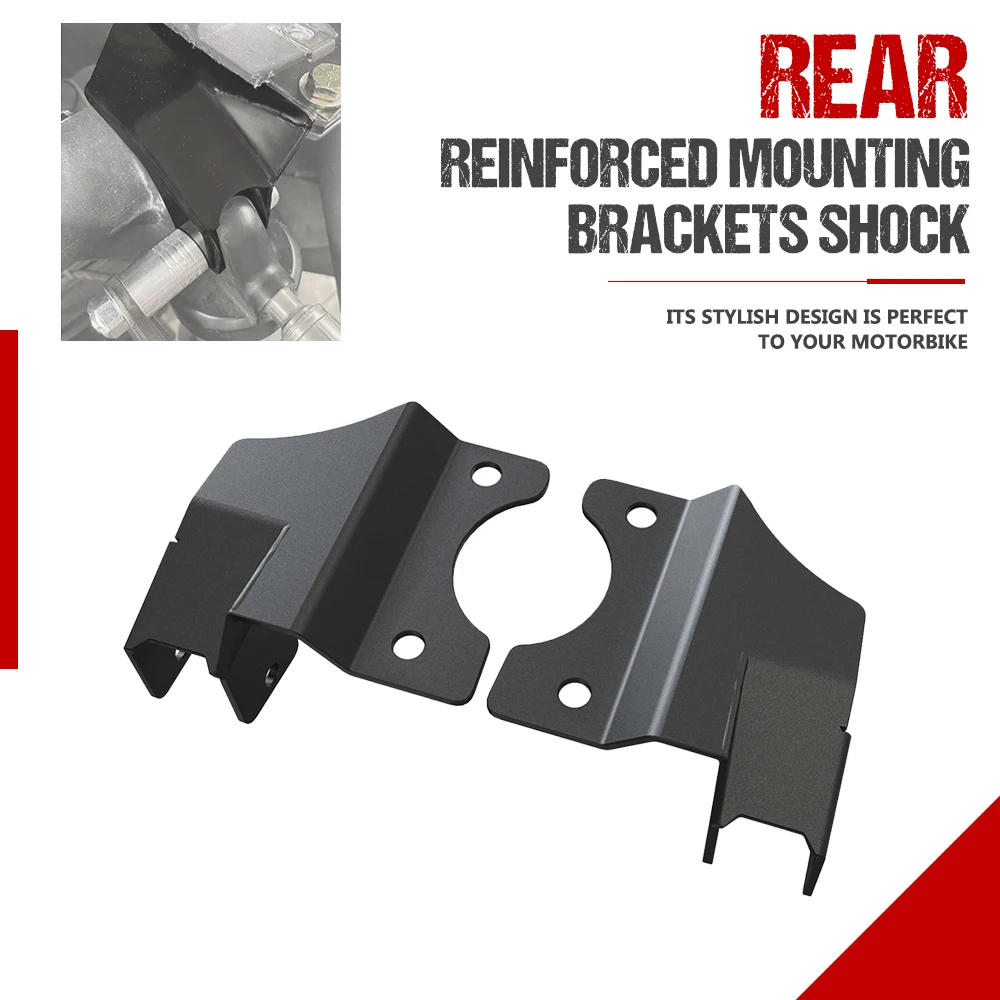 

Rear Reinforced Mounting Brackets Shock Absorbers For UTV Can-Am Maverick X3 Max R RR Turbo 2017 2018 2019 2020 2021 2022 2023