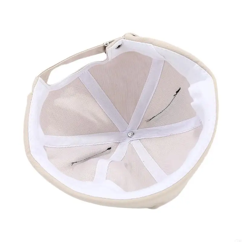 C71F الفتيات المراهقين القط الأذن قبعة امرأة قبعة صغيرة قابل للتعديل حجم الرأس امرأة المراهقين الربيع Sunproof عادي بلوفر ملون #1