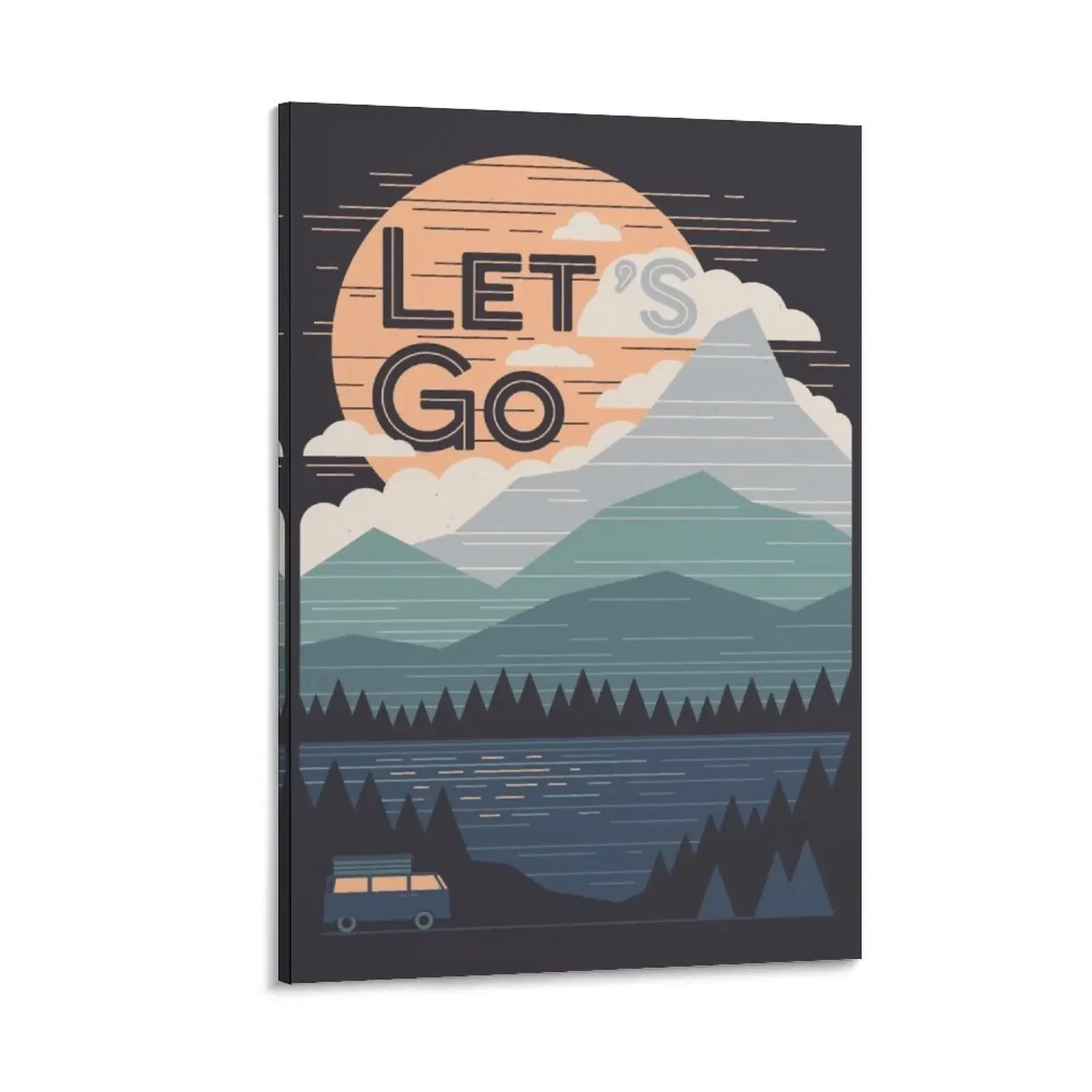 

Let's Go Canvas Painting wall art Decoration pictures room wall wallpapers home decor decorative wall poster