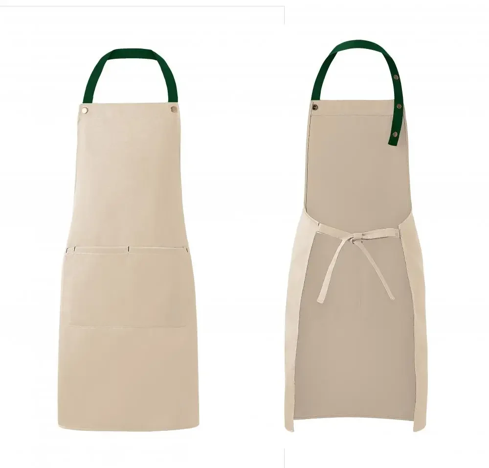 Professional Custom Kitchen Apron Men Women Chef's Coat Bibs Pizza Coffee Restaurant Waiters Hospitality Mandiles Logo Original