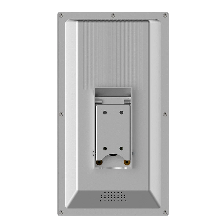Dispositivo biométrico de reconocimiento facial y medición de temperatura, Terminal de Control de acceso de 7 pulgadas con cámara