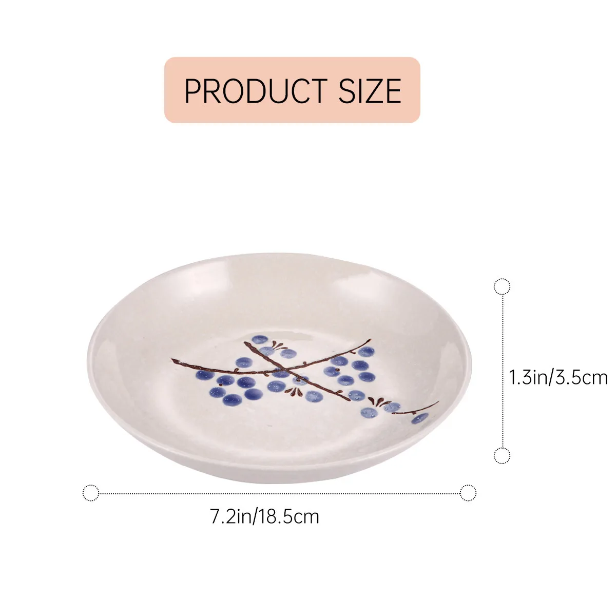 1Set Japanese Style Tableware Set 6 Pieces Ceramic Bowl Plate Cup Spoon Chopsticks for Single Diner Convenient