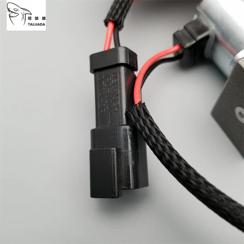 Para válvula solenoide Komatsu PC200-7 válvula solenoide proporcional de bomba hidráulica