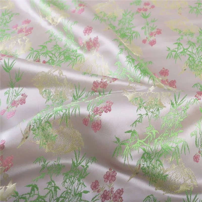 National style imitation Song brocade waistcoat fabric high jacquard garment cloth