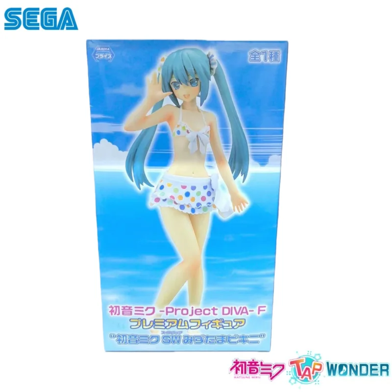 En Stock Sega Original Hatsune Miku Hatsune Miku figura de acción modelo muñeca nuevos juguetes en caja modelo garaje coleccionable