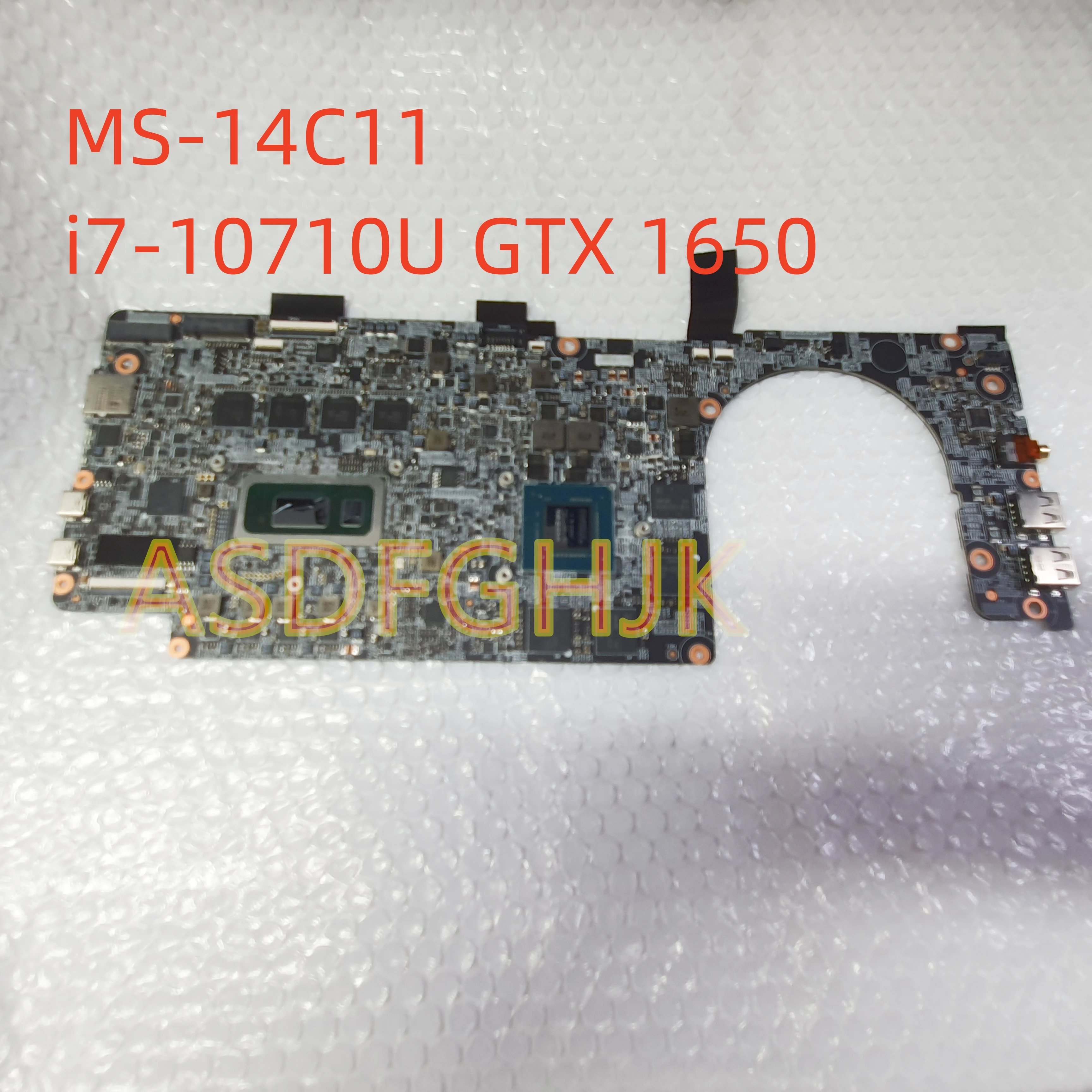 

Original MSI Prestige 14 A10SC-229 Laptop Motherboard MS-14C11 i7-10710U 1.1GHz 4GB GTX 1650 Tested Fast Shipping