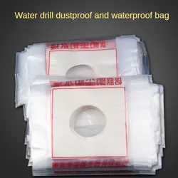 Electric Drill Dust Bag Hammer Punching Hole Air Conditioning Dustproof Collector Device Rhinestone Water Catch Accessories Tool
