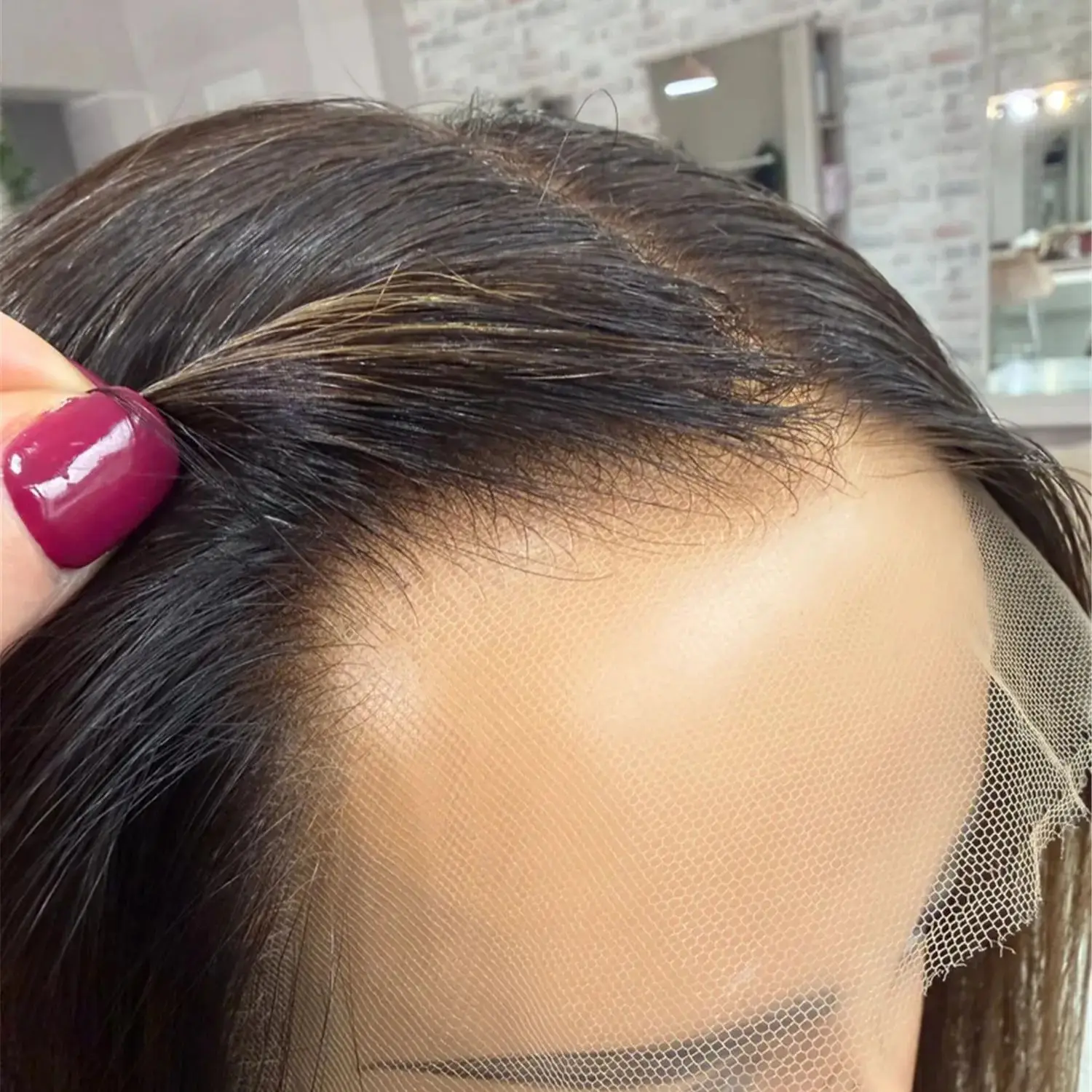 

Невидимые прозрачные кружевные парики HD 13*4, прямые, без узлов, высококачественные женские парики, омбре, каштаново-коричневые, блонд, без клея