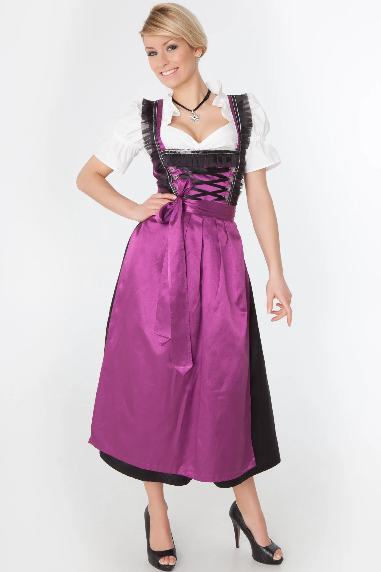 Groot formaat Halloween biermeisje Dr Beierse traditionele nationale kostuum Dames meid Outfit Oktoberfest etnisch toneelkostuum