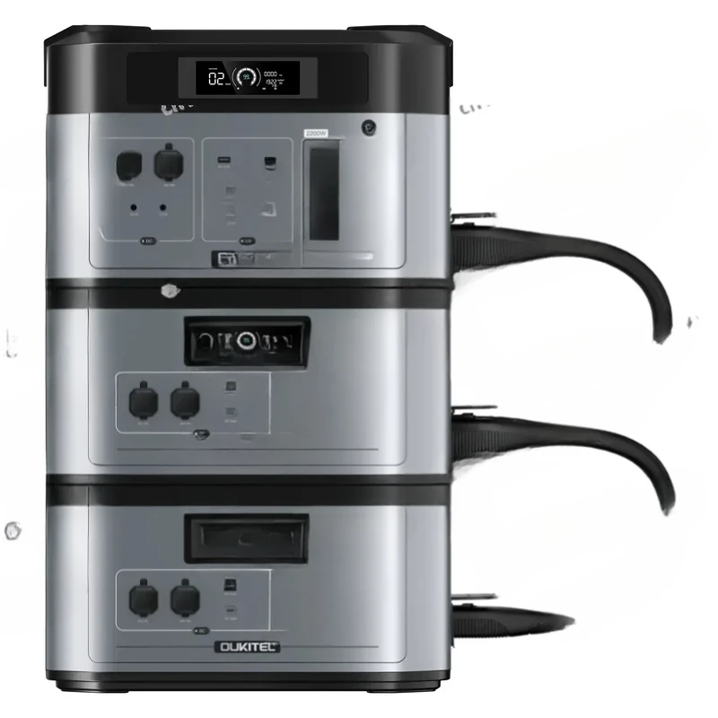 

OUKITEL BP2000 PRO 3600W Power Station 2048Wh Stacked Expansion Powerstation EU Solar Portable Generators