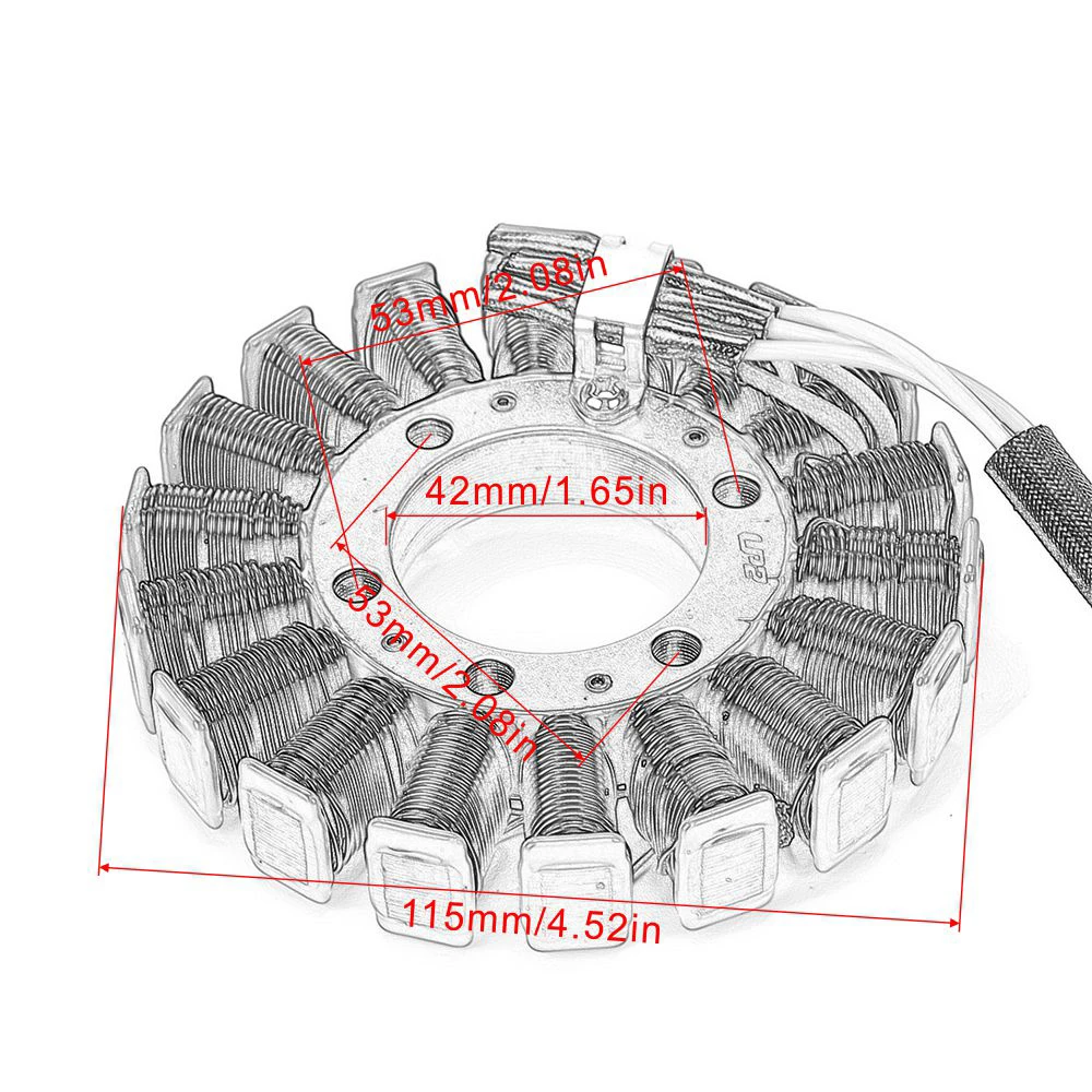 12V Regulator Rectifier Stator Coil With Gasket For Honda CBR1000RR CBR1000 2004 2005 2006 2007 CBR 1000 1000RR 2004-2007