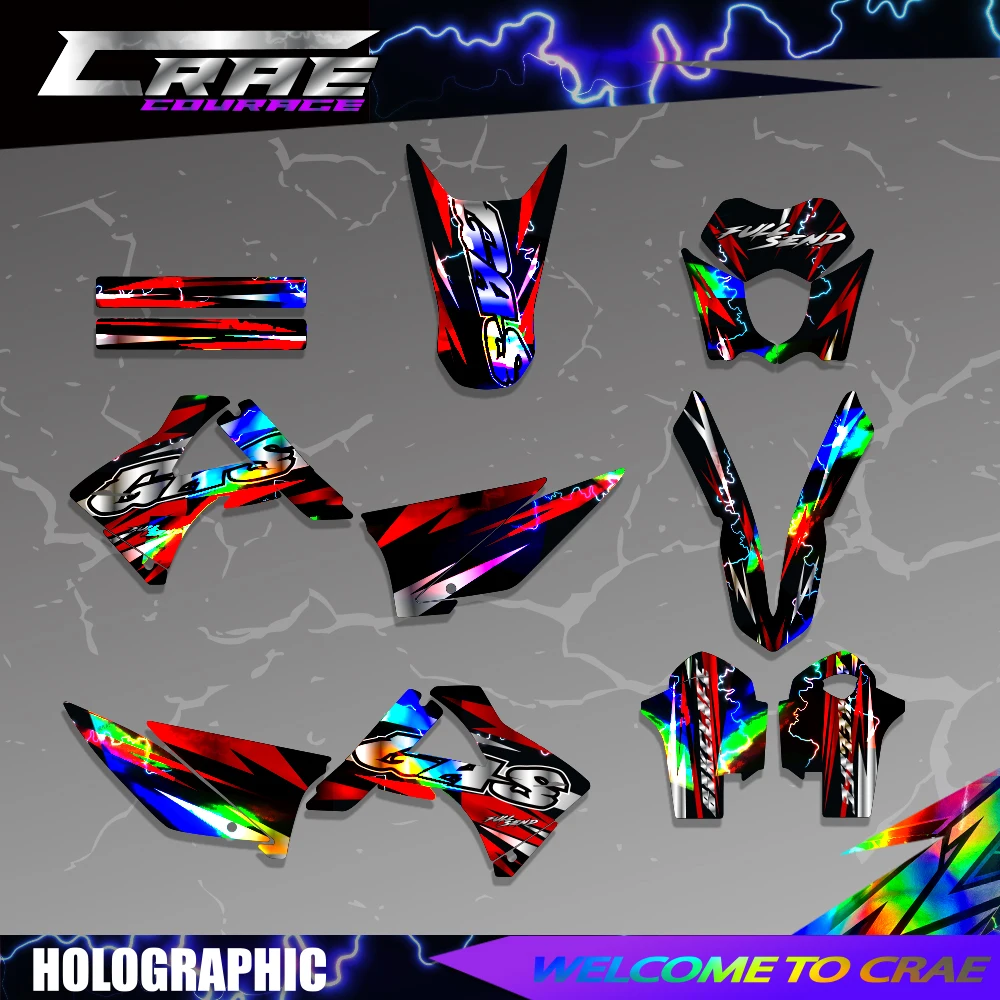 Adesivi moto GRAFICA e kit decalcomanie sfondo per GASGAS 125 200 250 300 450 2010 2011 EC MC Custom