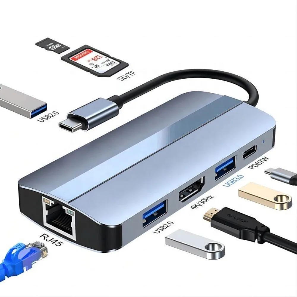 8IN1 Usb C Hub Type…