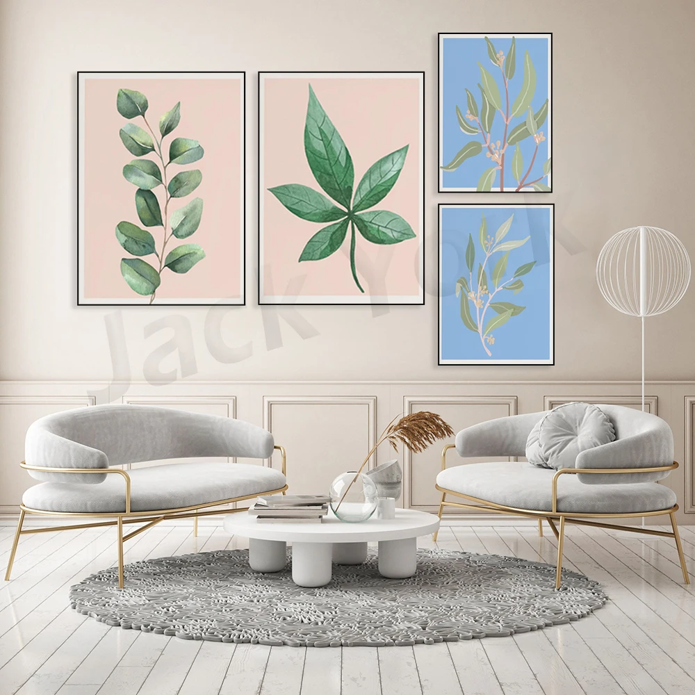Picture 3: Eucalyptus Prints, Leaf Prints, Botanical Wall Art, Eucalyptus Leaf Art, Green Art Prints, Farmhouse Decor, Greenery Print