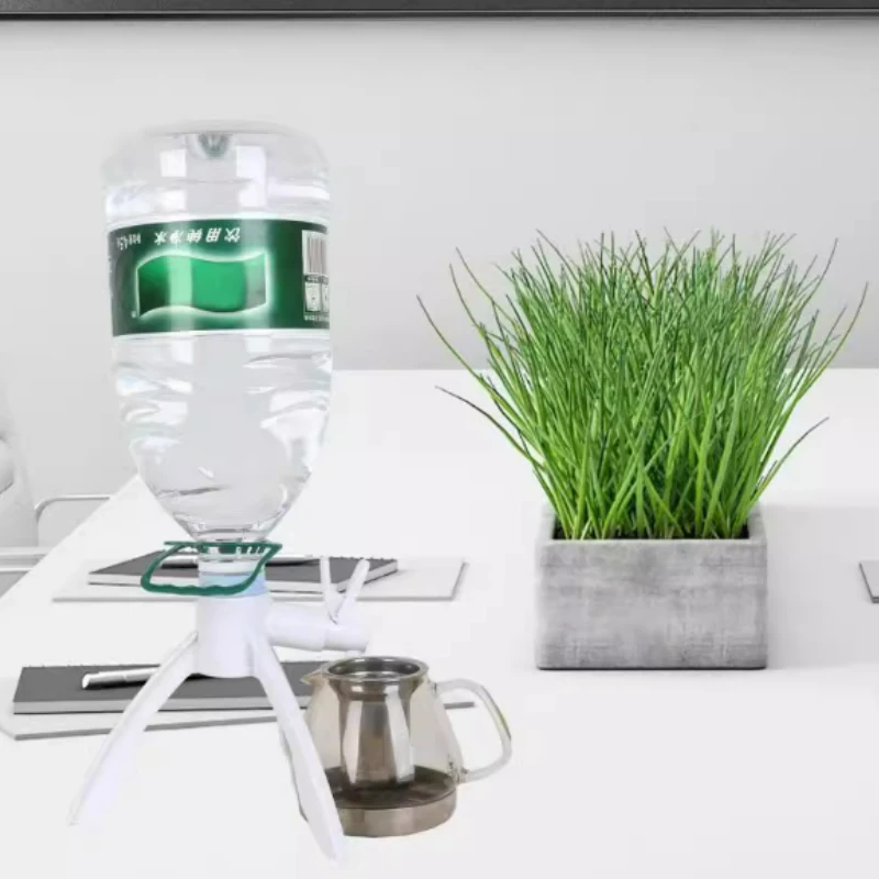 Mineral water triangle bracket simple water dispenser Shanquan 5L bottle bottled water bracket water outlet bracket inverted