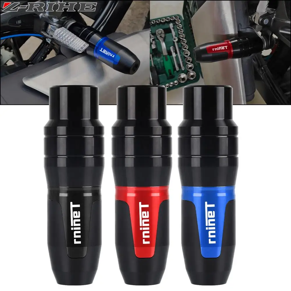 

Motorcycle For BMW R Nine T Cafe Racer RNINET Scrambler Pure CNC Exhaust Frame Sliders Crash Pads Falling Protector Accessories