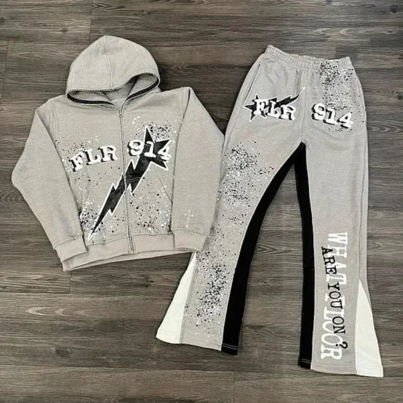 Y2K-Costume de sweat-shirt à fermeture éclair complète pour femmes, pull à manches longues, streetwear gothique imprimé, vêtements vintage, surdimensionné, kpop