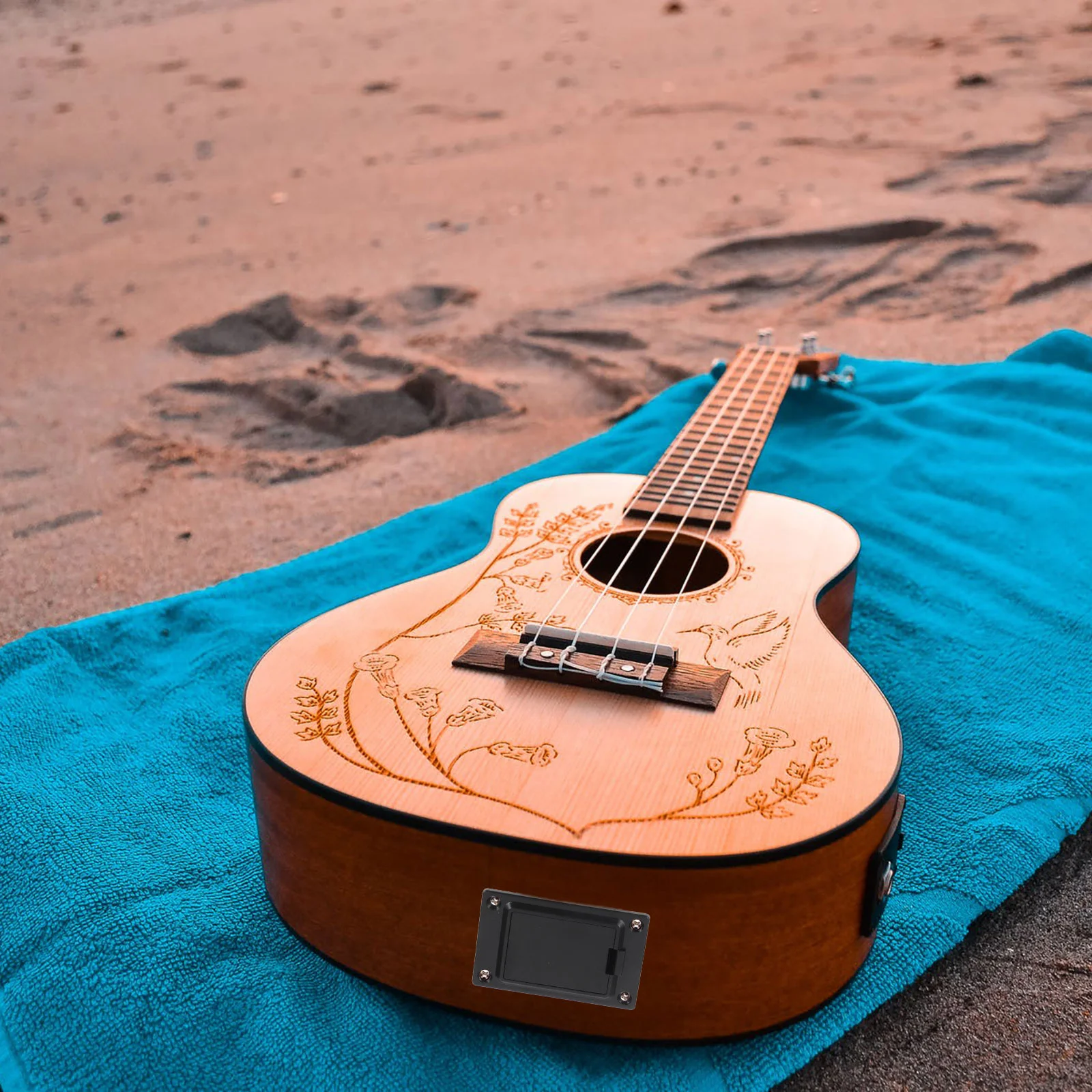 4 قطعة 9 فولت صندوق الغيتار استبدال حامل بلاستيك دائم ل باس الغيتار التقاطات النشطة باس أجزاء أداة #4